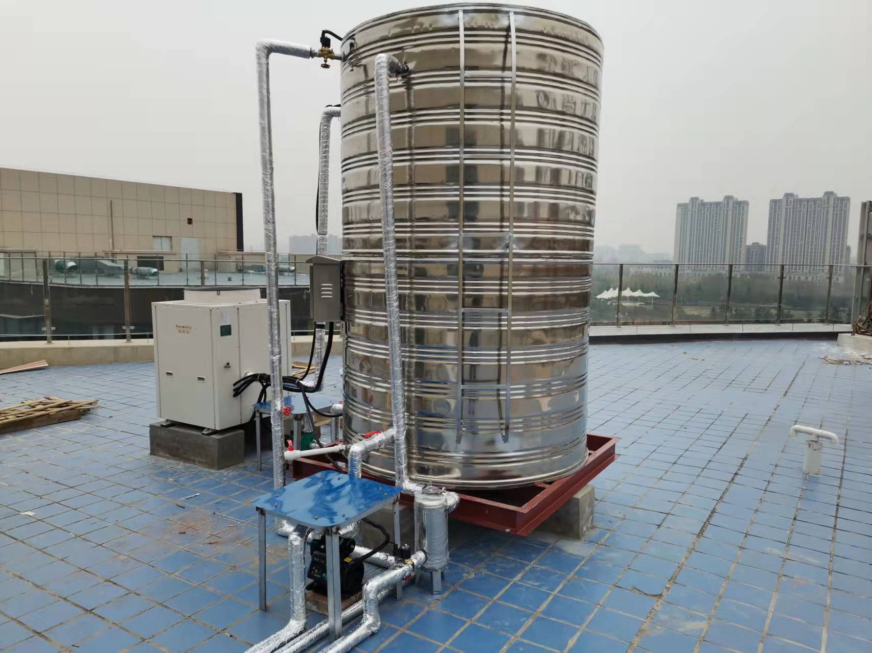 空氣能熱泵供暖系統原理